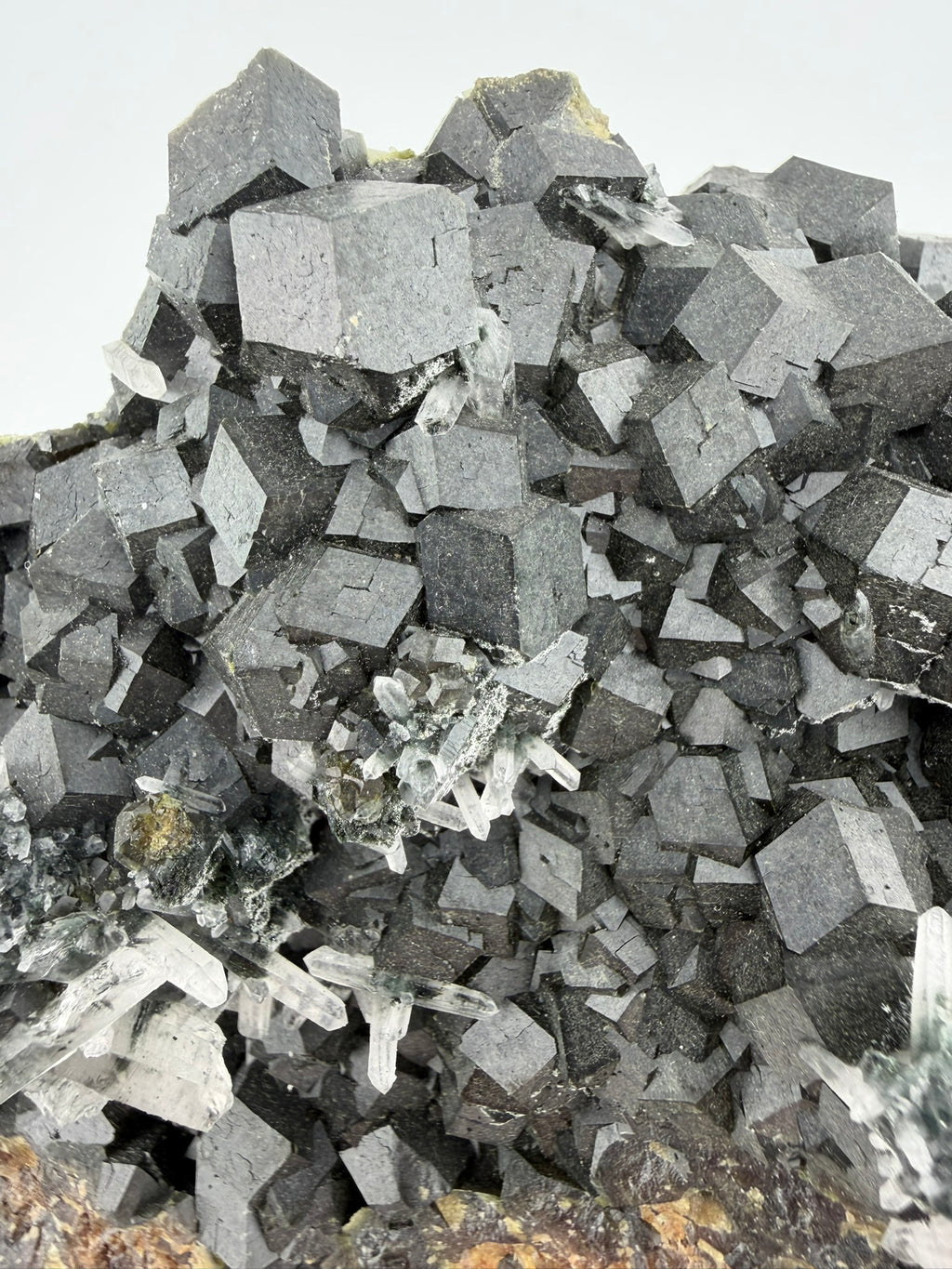Andradite Garnet, Calcite & Quartz