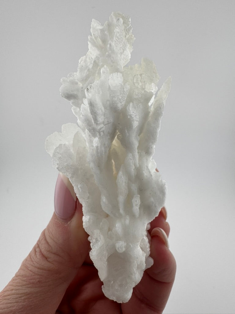 White Hydrozincite Cluster