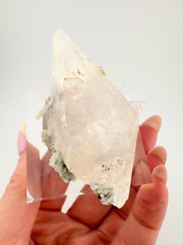 Diamond Calcite with Chlorite