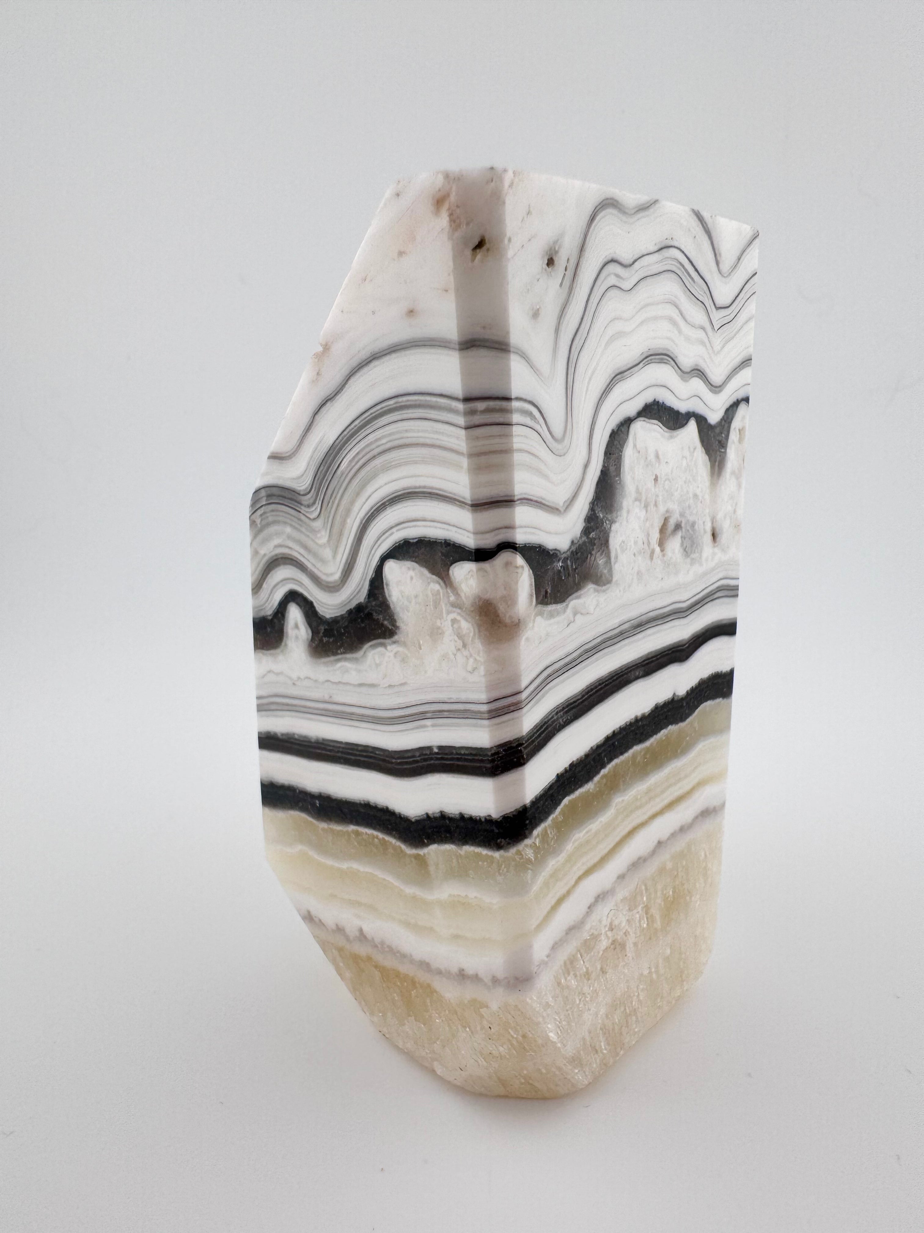 Banded Honey Calcite