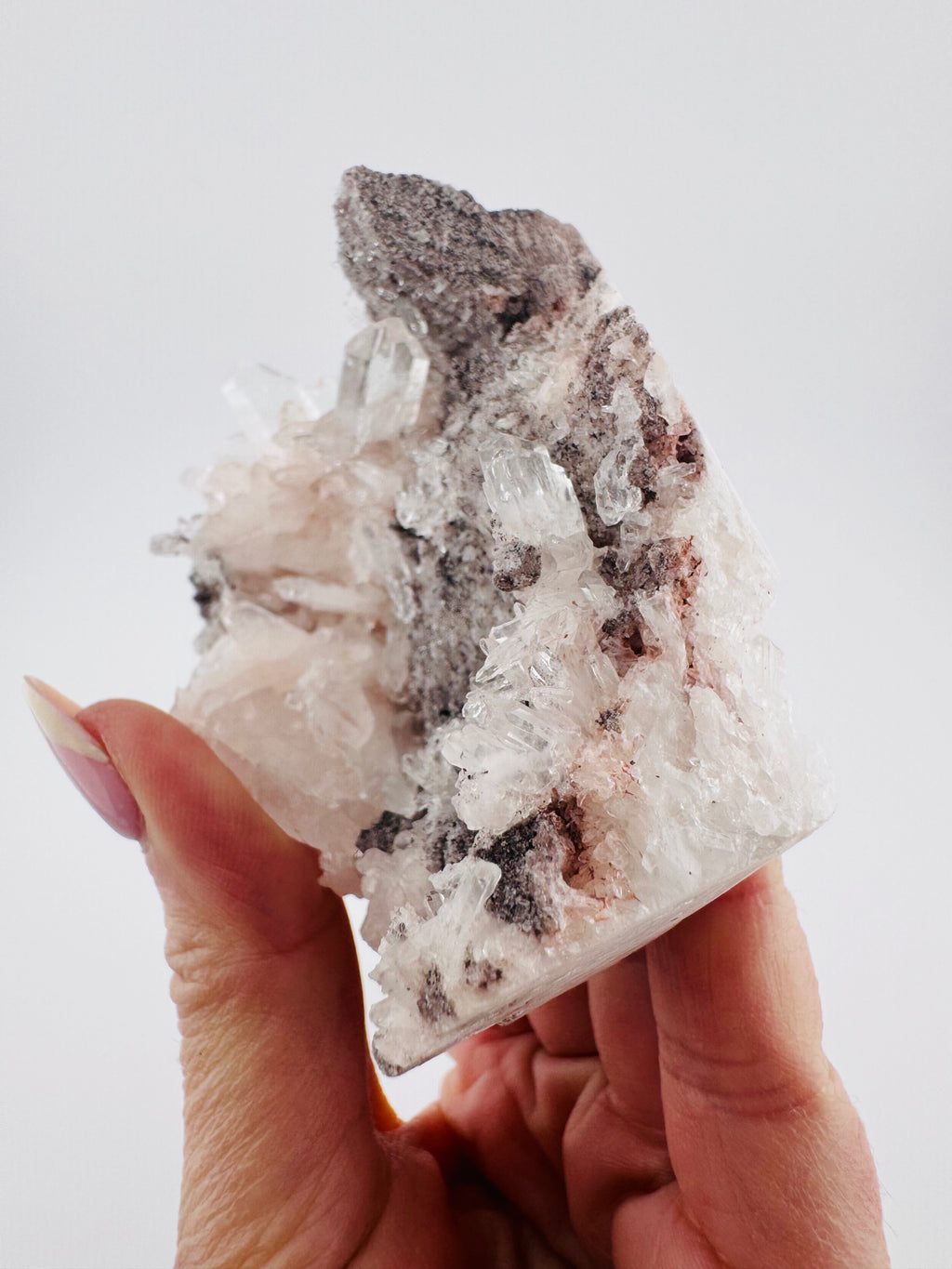 Pink Lemurian Cluster