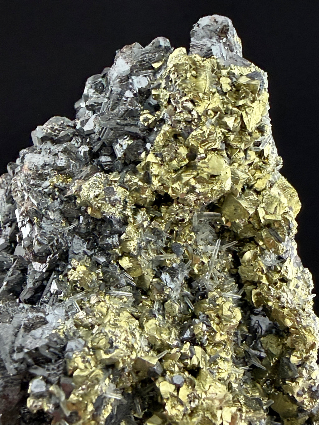 Pyrite, Galena & Quartz, Madan Ore Field, Bulgaria