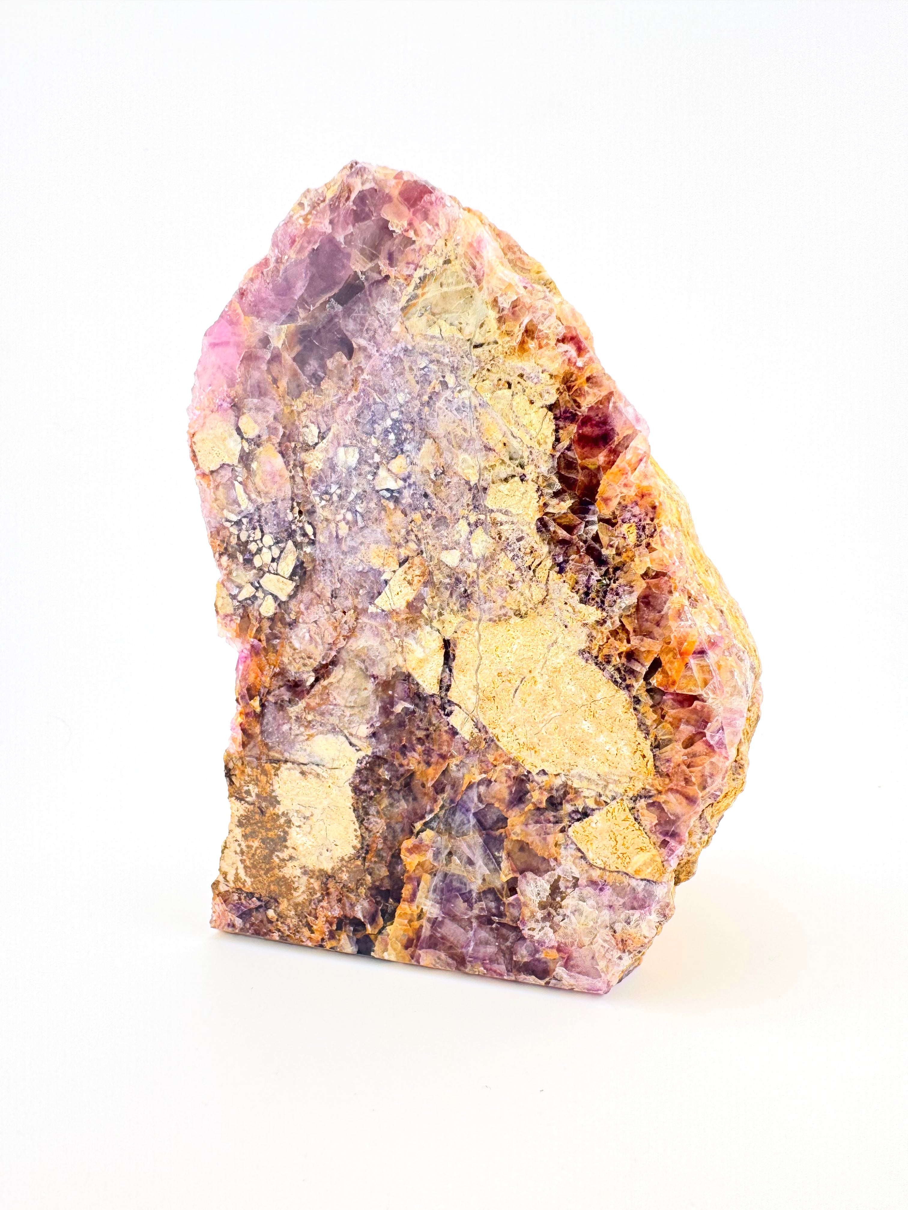 Tiffany Stone (Bertrandite, Fluorite & Opal)