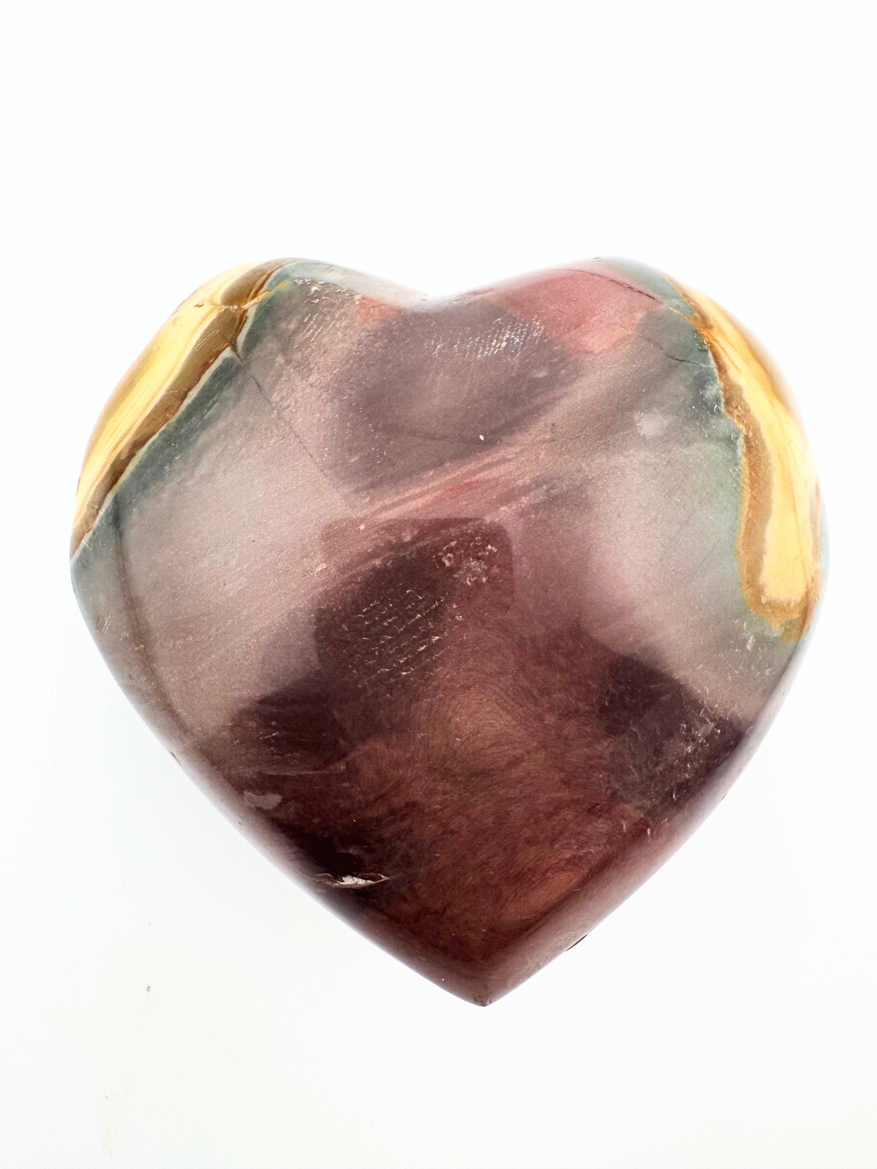 Polychrome Jasper Heart