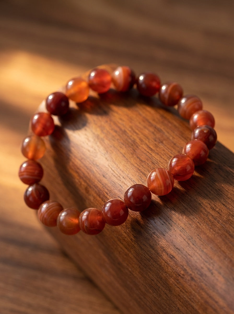 Carnelian Agate Bracelet