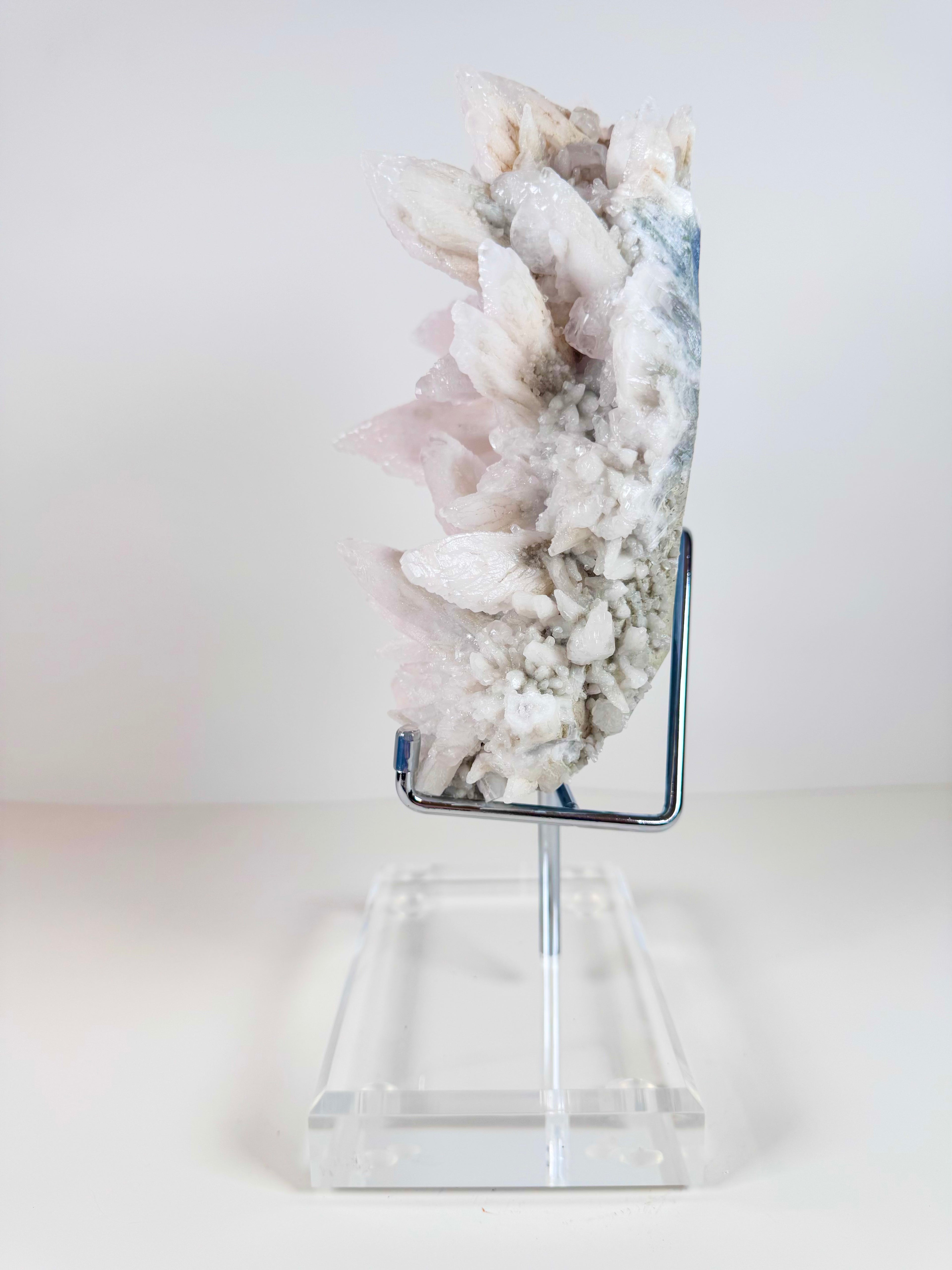 Pink Feather Calcite from Hubei Province, China