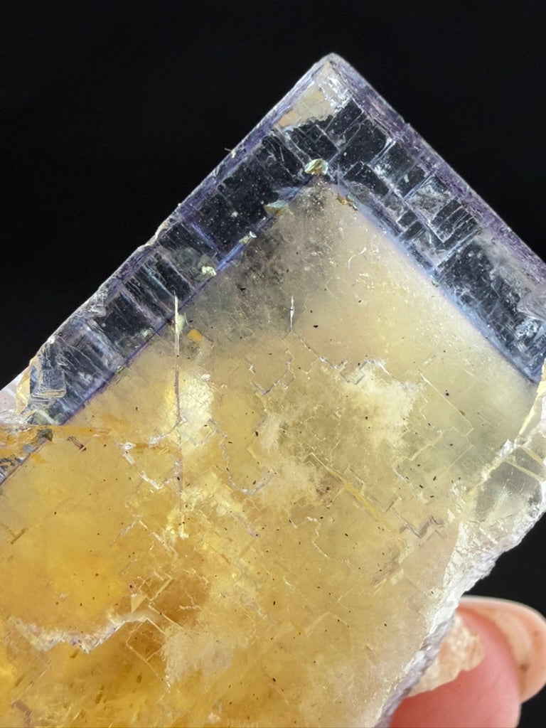 Fluorite with Chalcopyrite and Calcite, Illinois