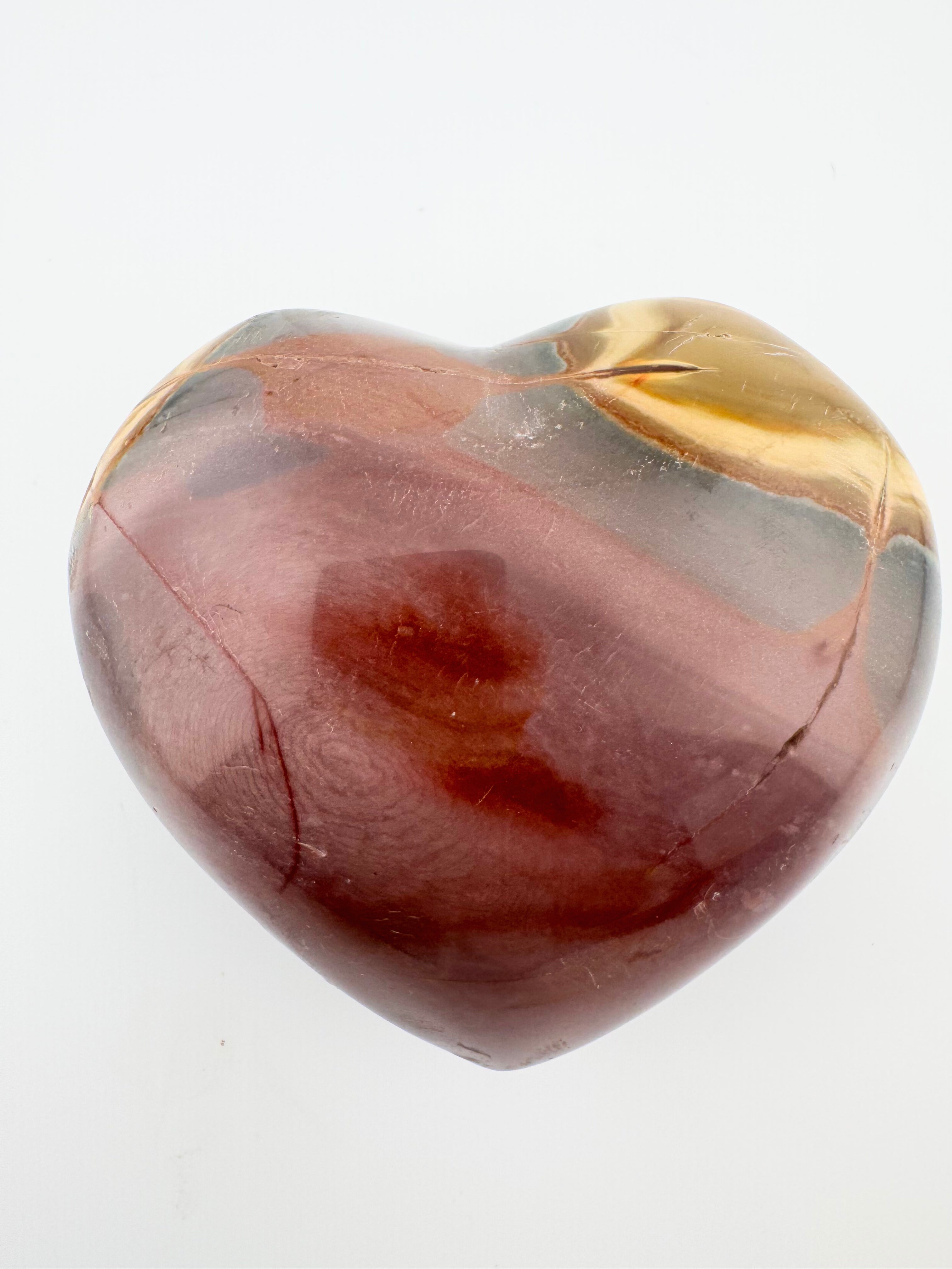 Polychrome Jasper Heart