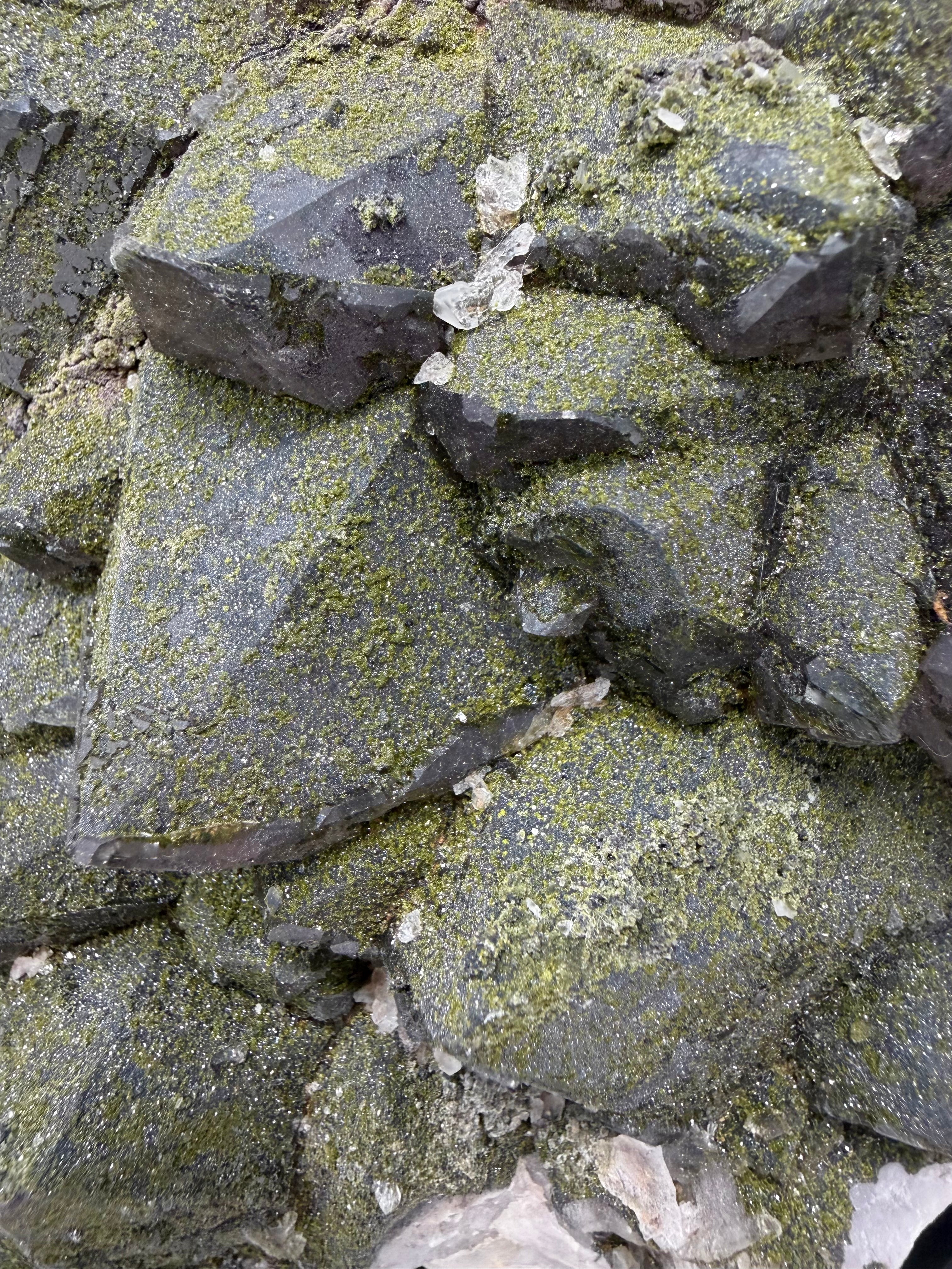 Epidote Veil Amethyst