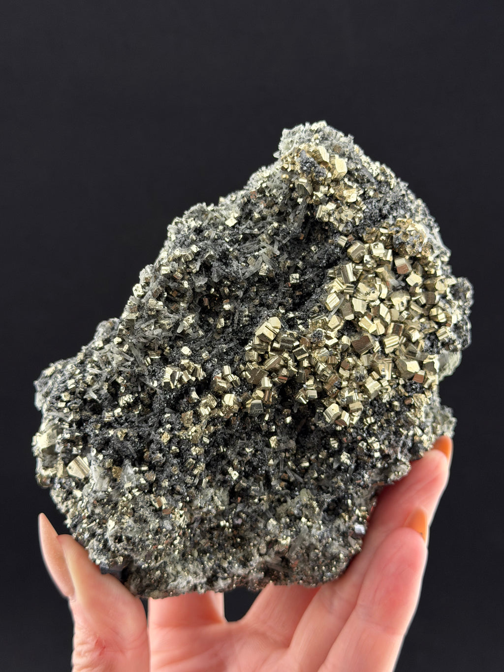 Pyrite, Galena & Quartz, Madan Ore Field, Bulgaria