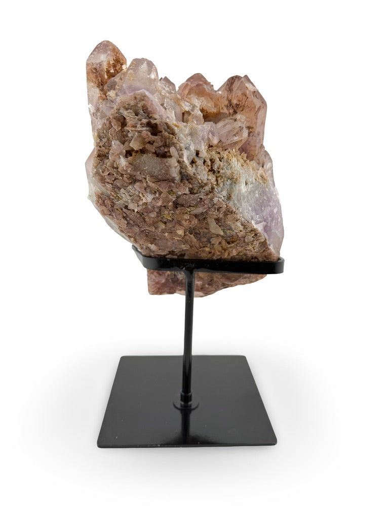 Pink and Violet Elestial Skeleton Quartz