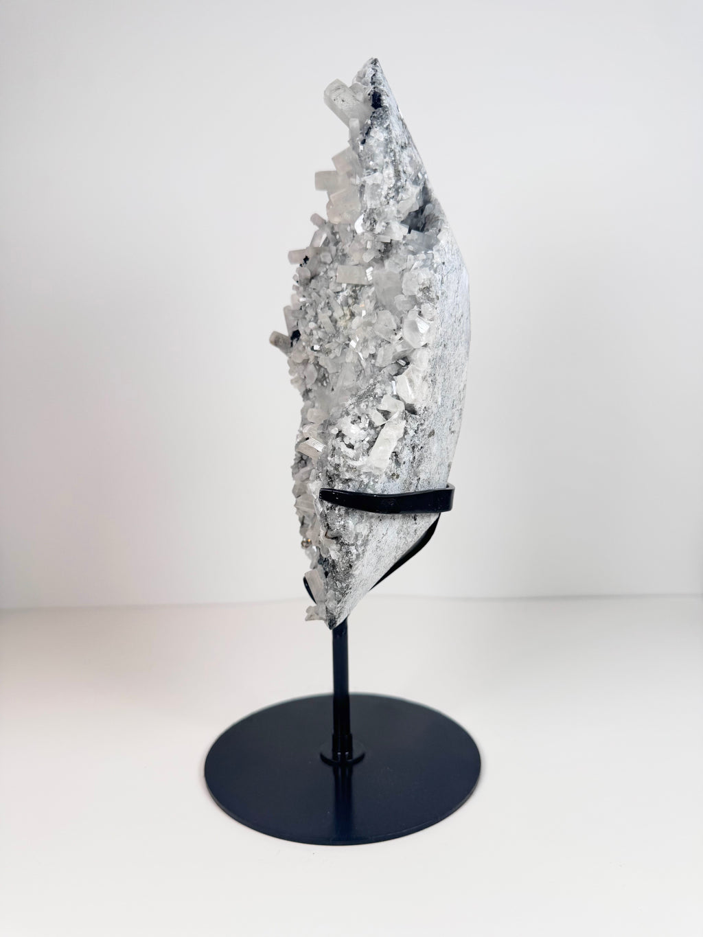 Columnar Calcite and Pyrite from Madagascar