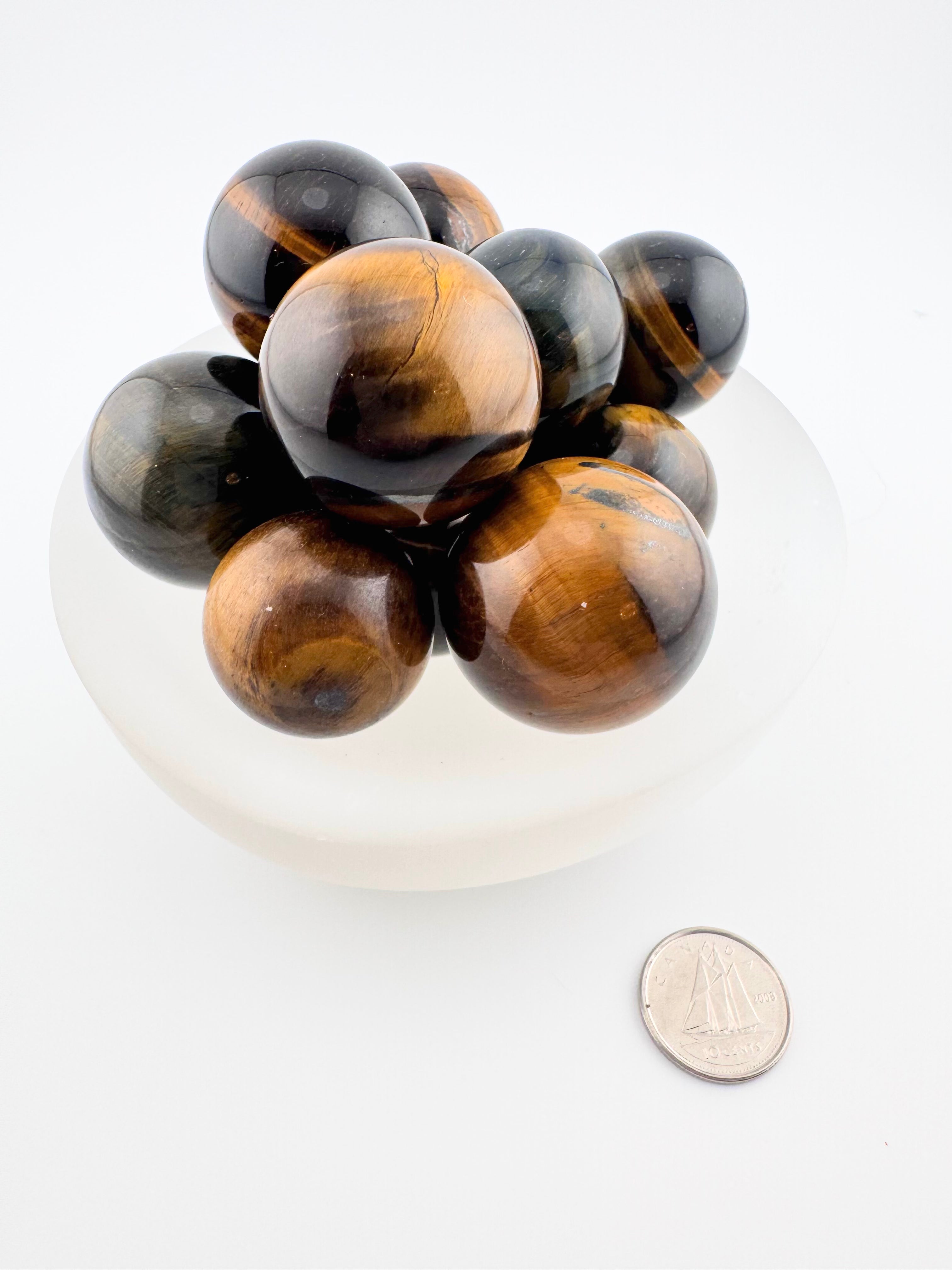 Tiger Eye Mini Spheres