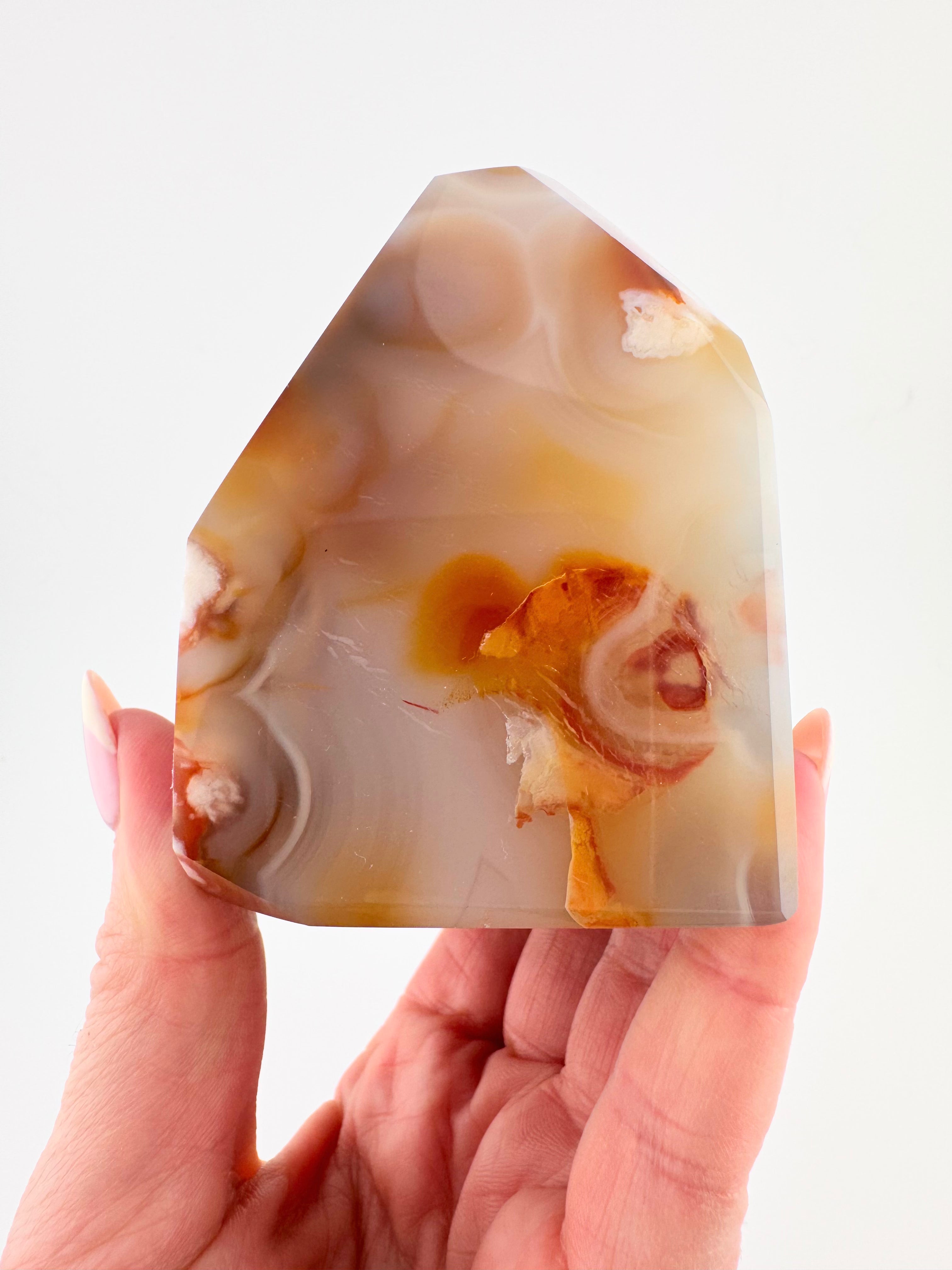 Cherry Blossom Agate Freeform