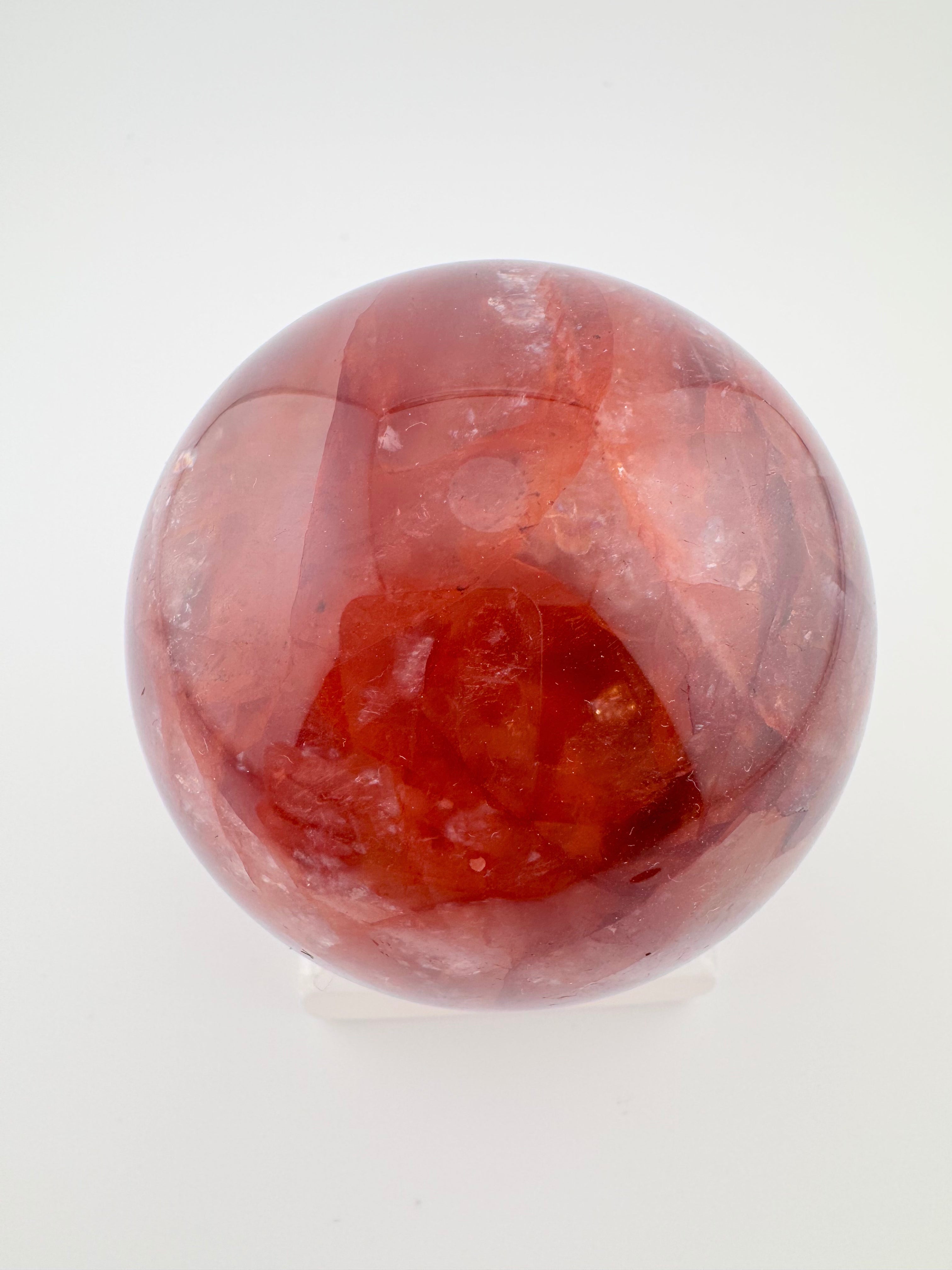Fire Quartz Sphere