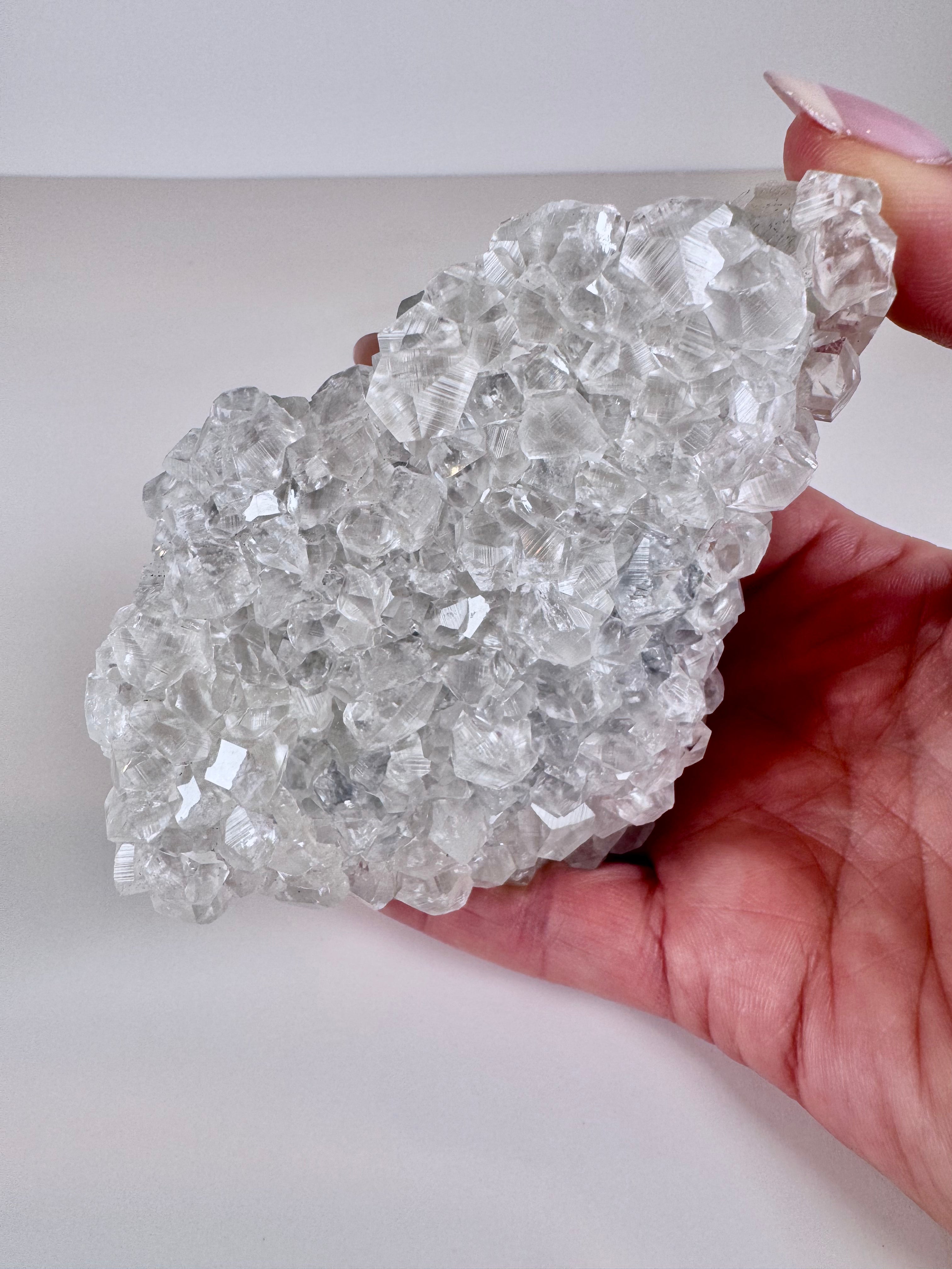 Green Fluorite and Benz Calcite from Fujian