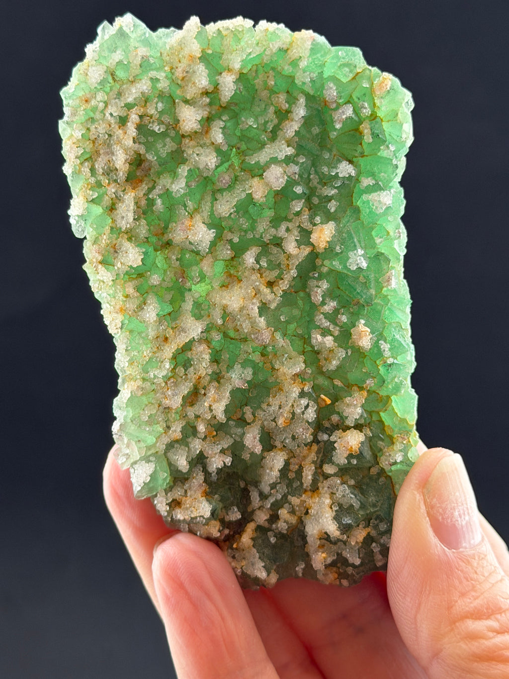 Fluorite with Amethystine Quartz, USA