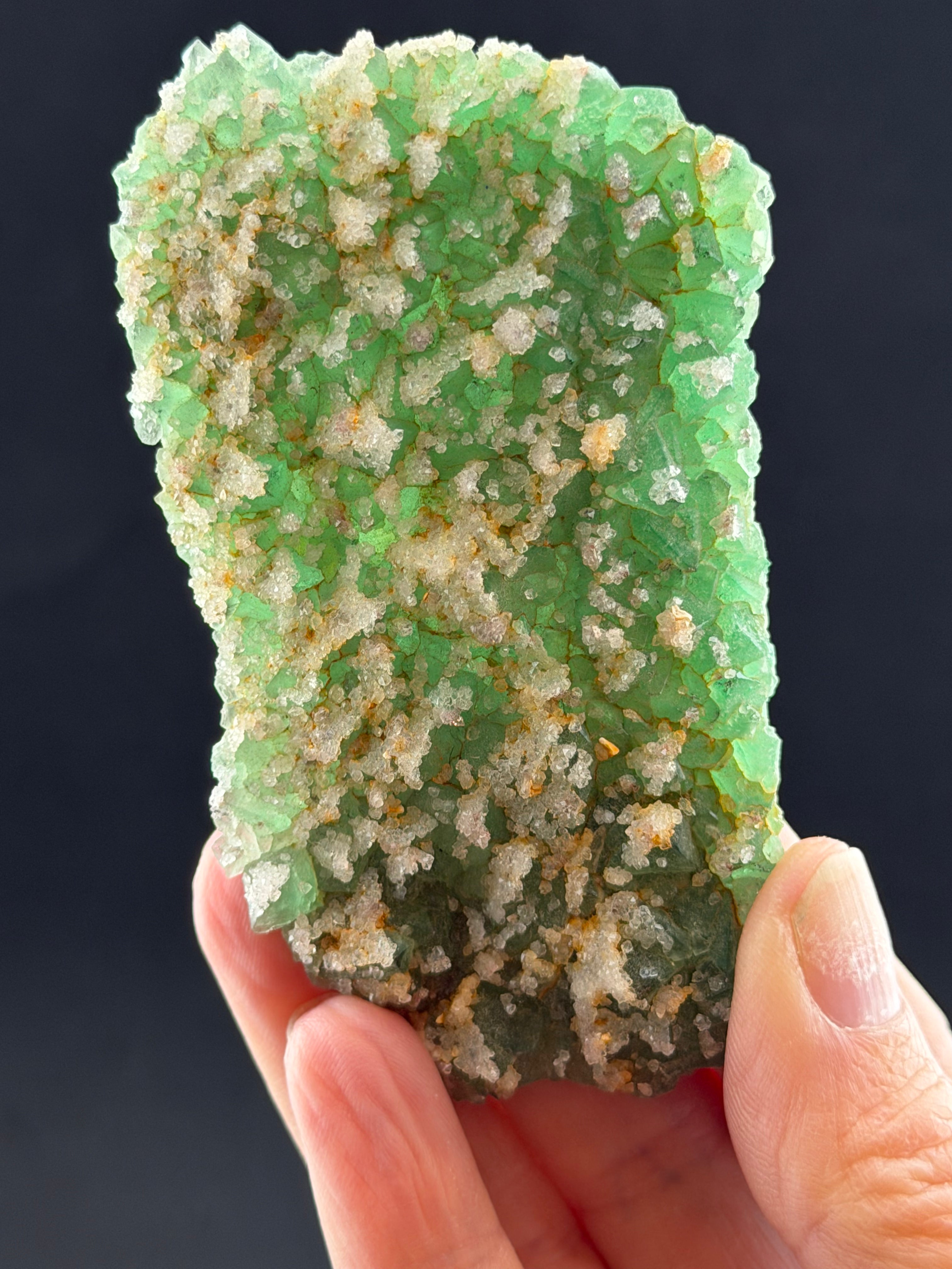 Fluorite with Amethystine Quartz, USA