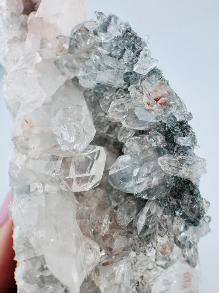 Pink Lemurian Cluster