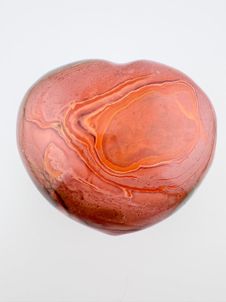 Polychrome Jasper Heart