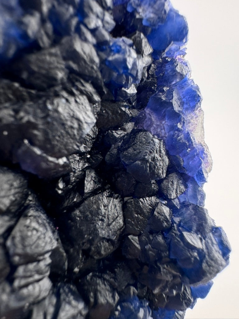 Blueberry (Botryoidal) Fluorite, Huanggangliang Mine, Inner Mongolia