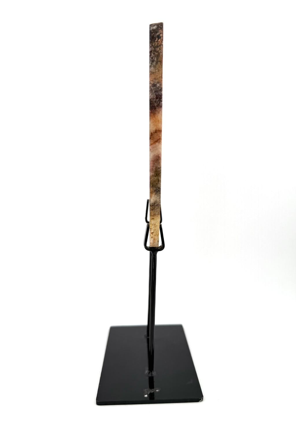 Banded Fluorite on Custom Stand