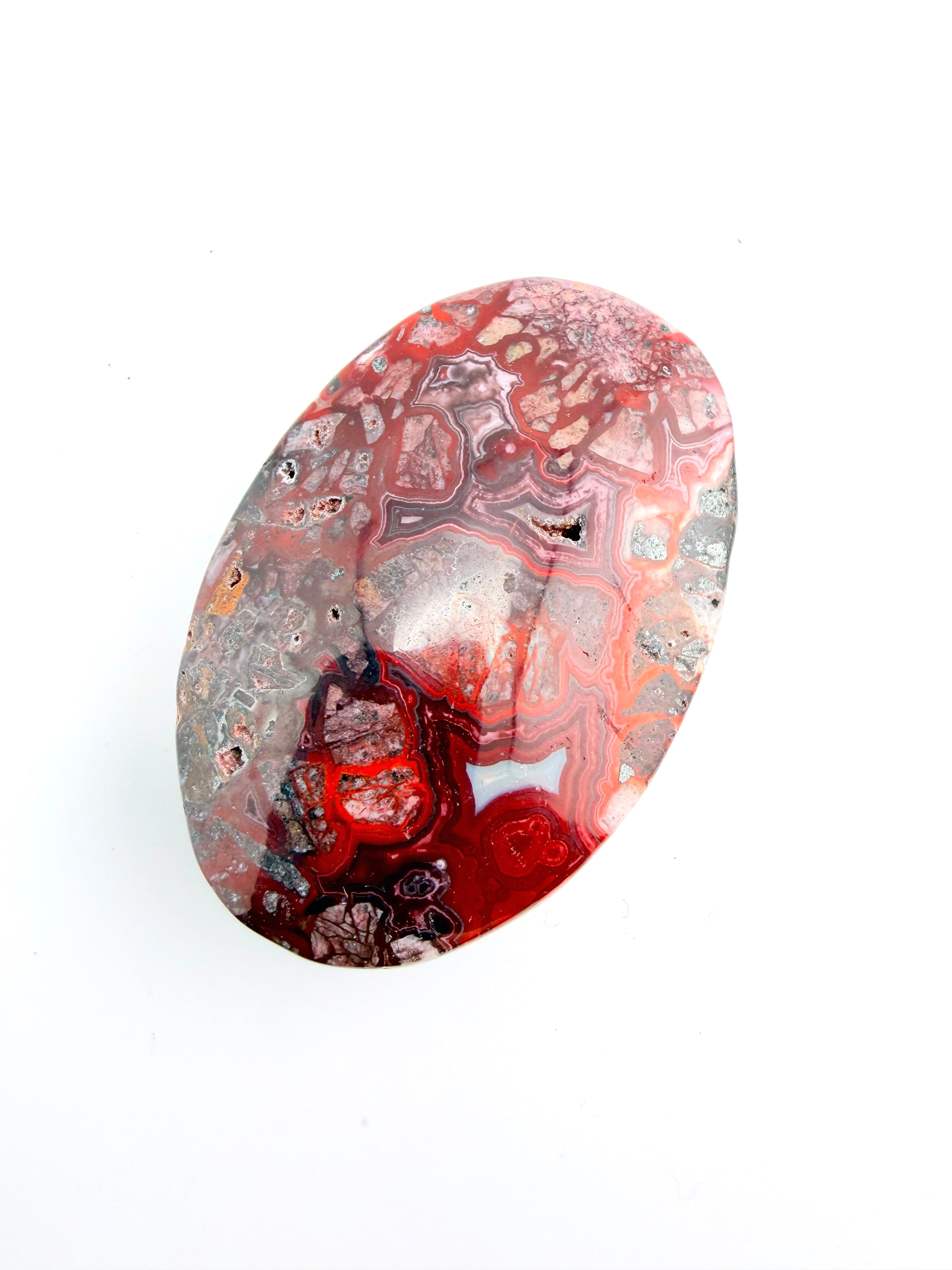 Red Mexico Lace Agate