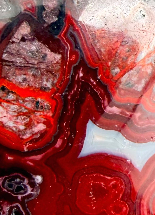 Red Mexico Lace Agate