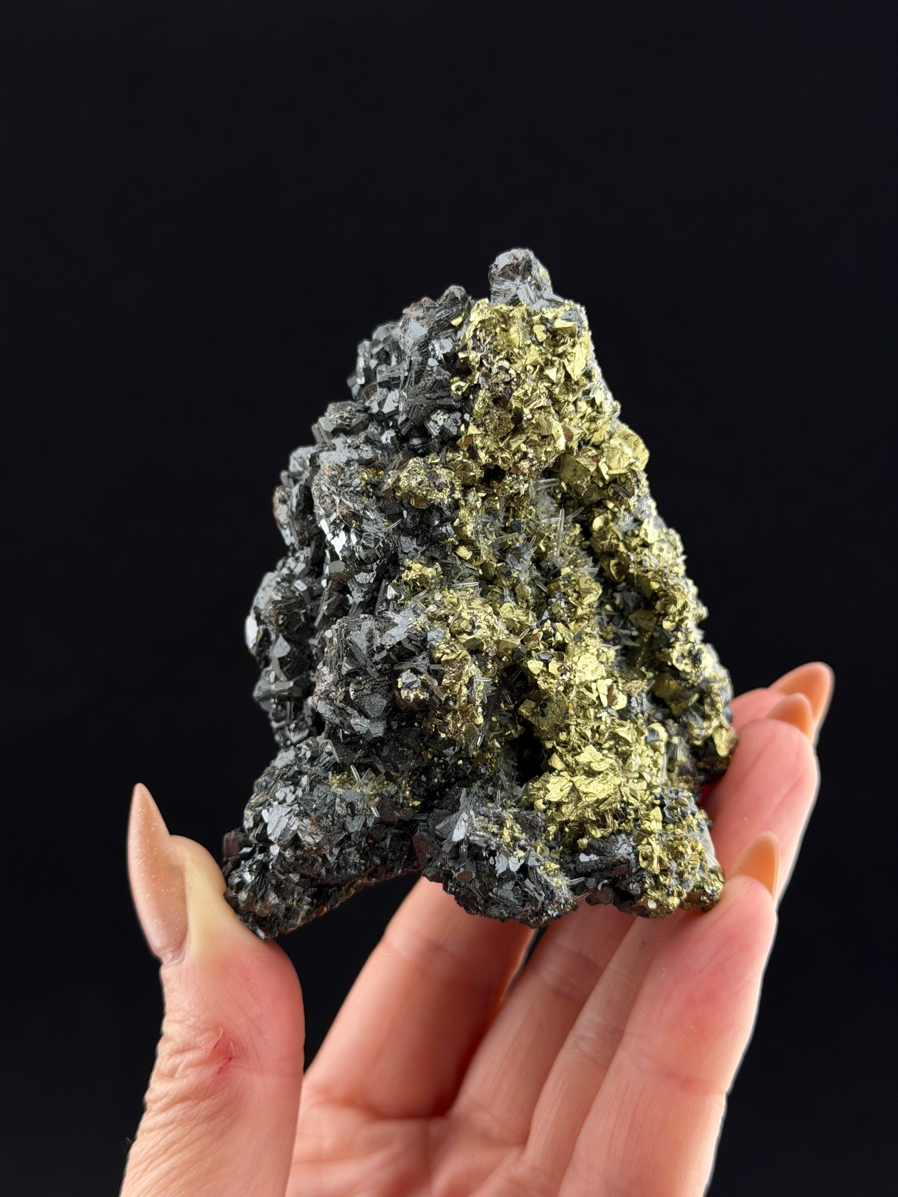 Pyrite, Galena & Quartz, Madan Ore Field, Bulgaria