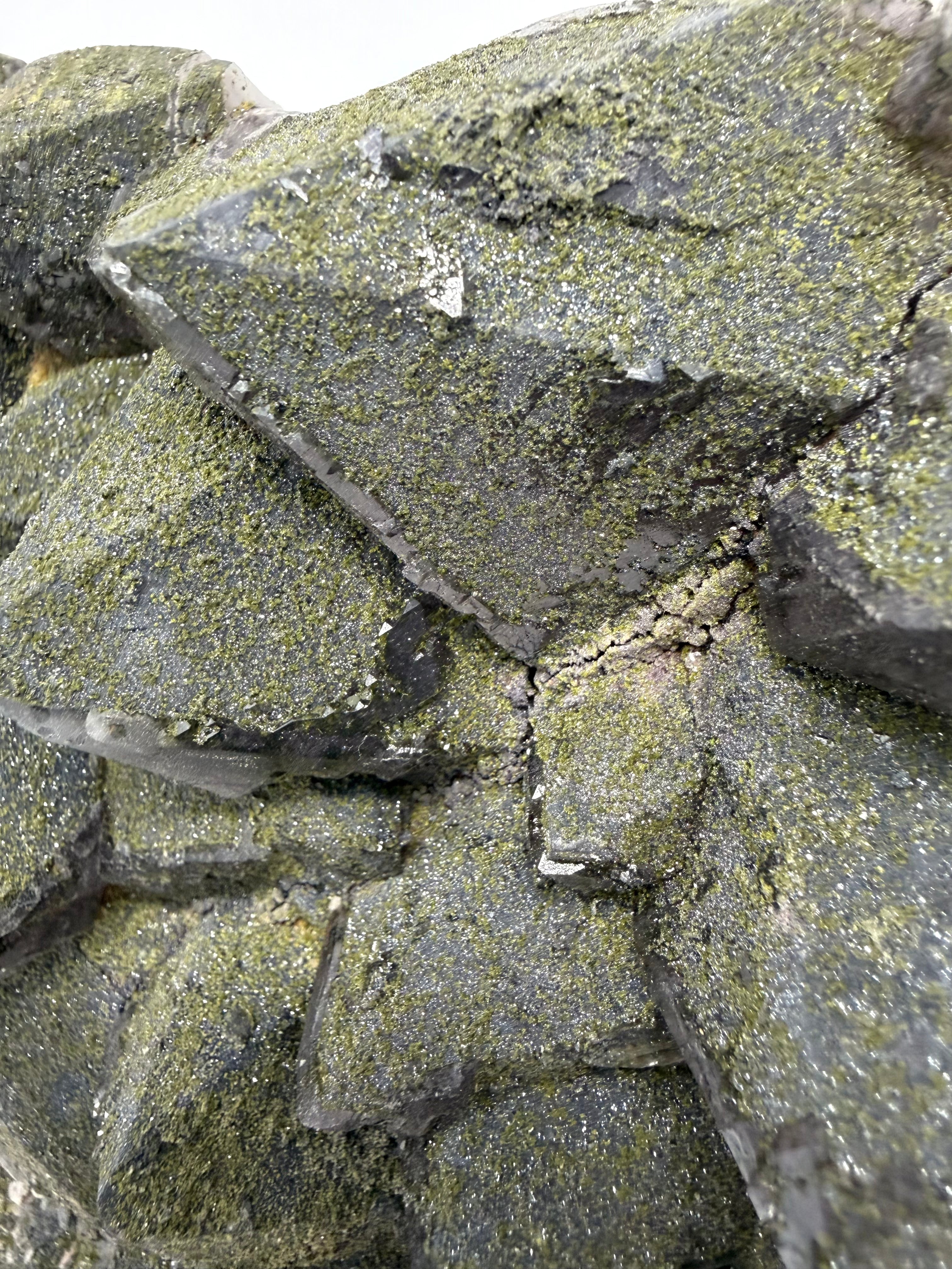 Epidote Veil Amethyst
