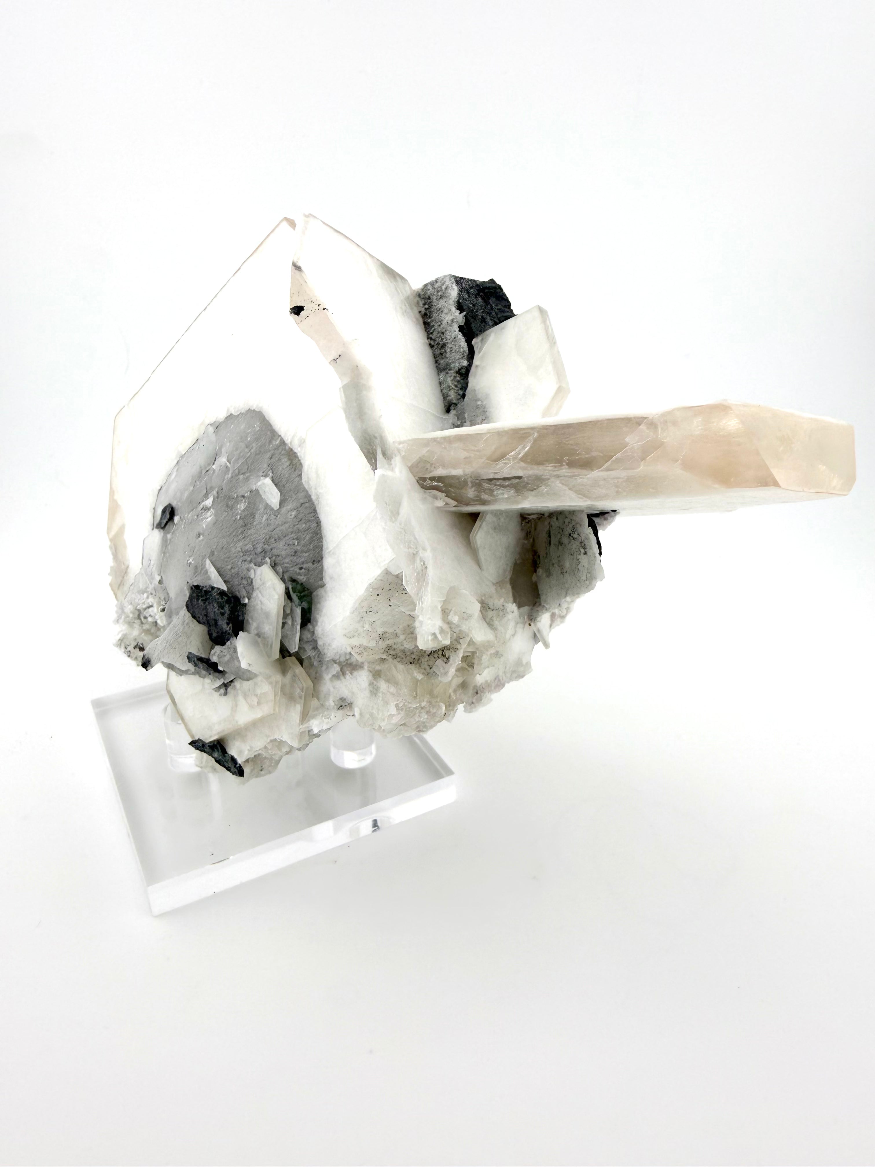 Sandwich Calcite with Fluorite