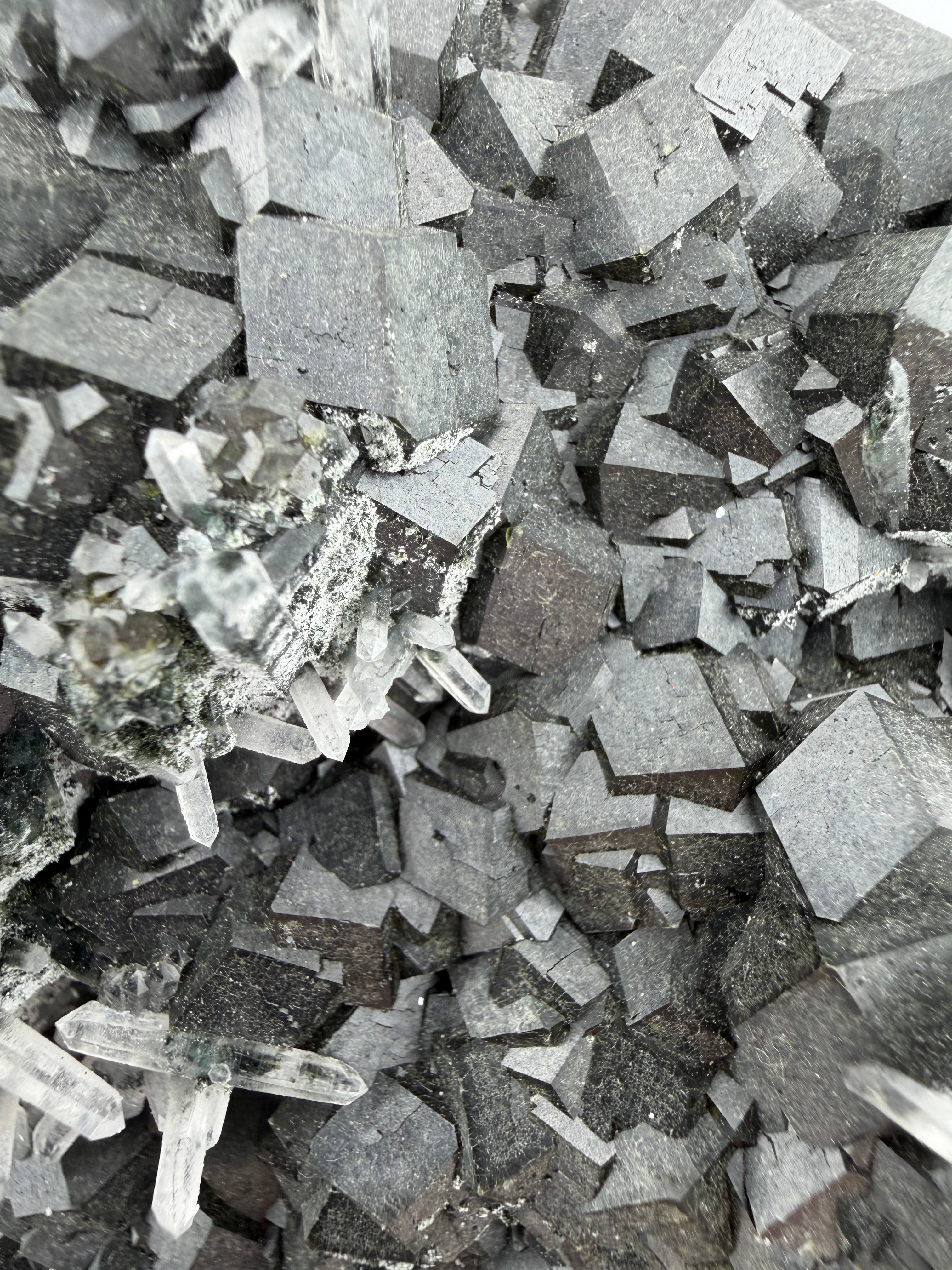 Galena, Garnet, Calcite & Quartz