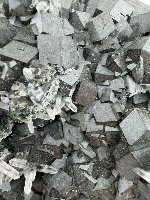 Andradite Garnet, Calcite & Quartz