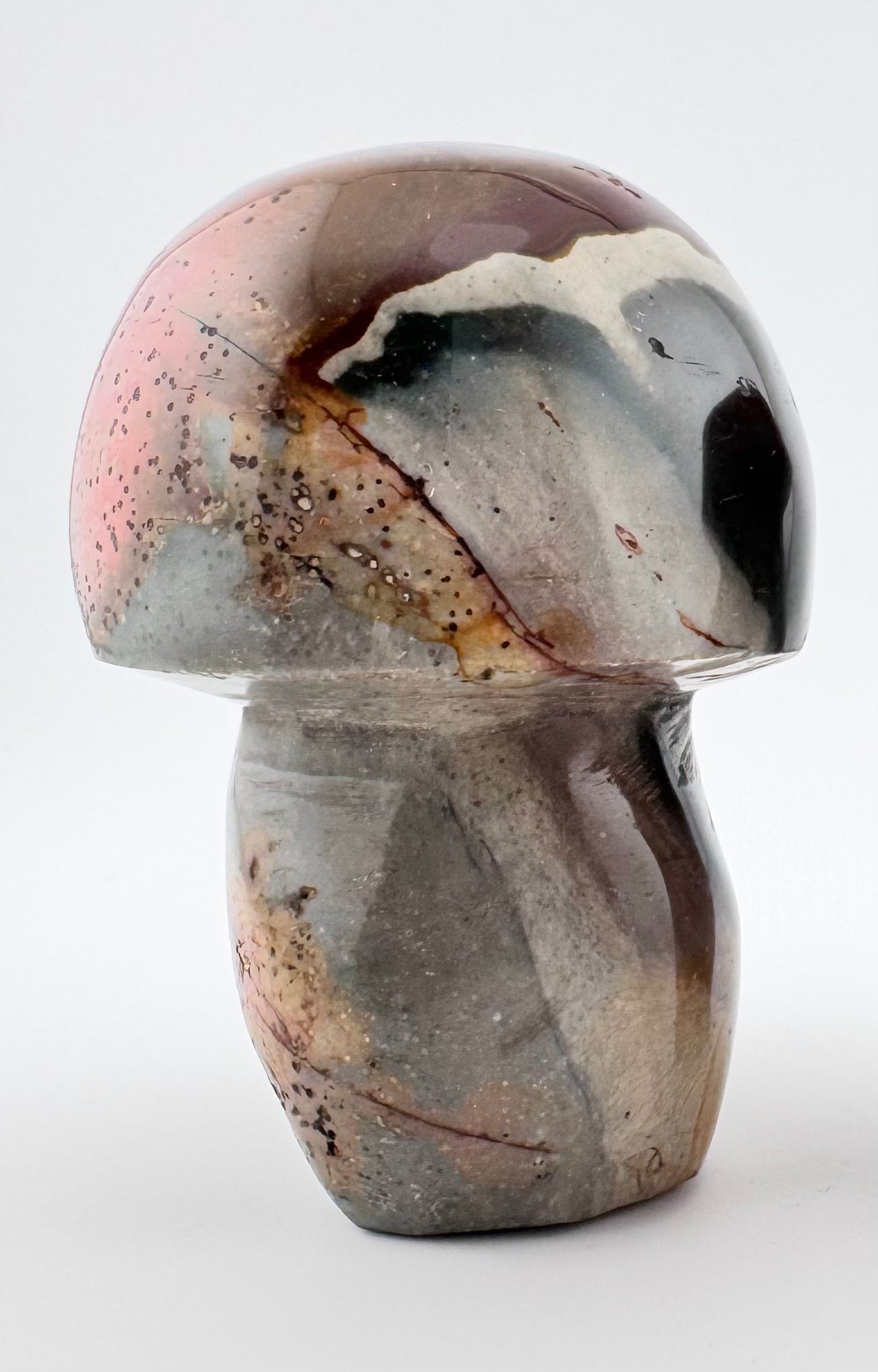 Polychrome Jasper Medium Mushroom