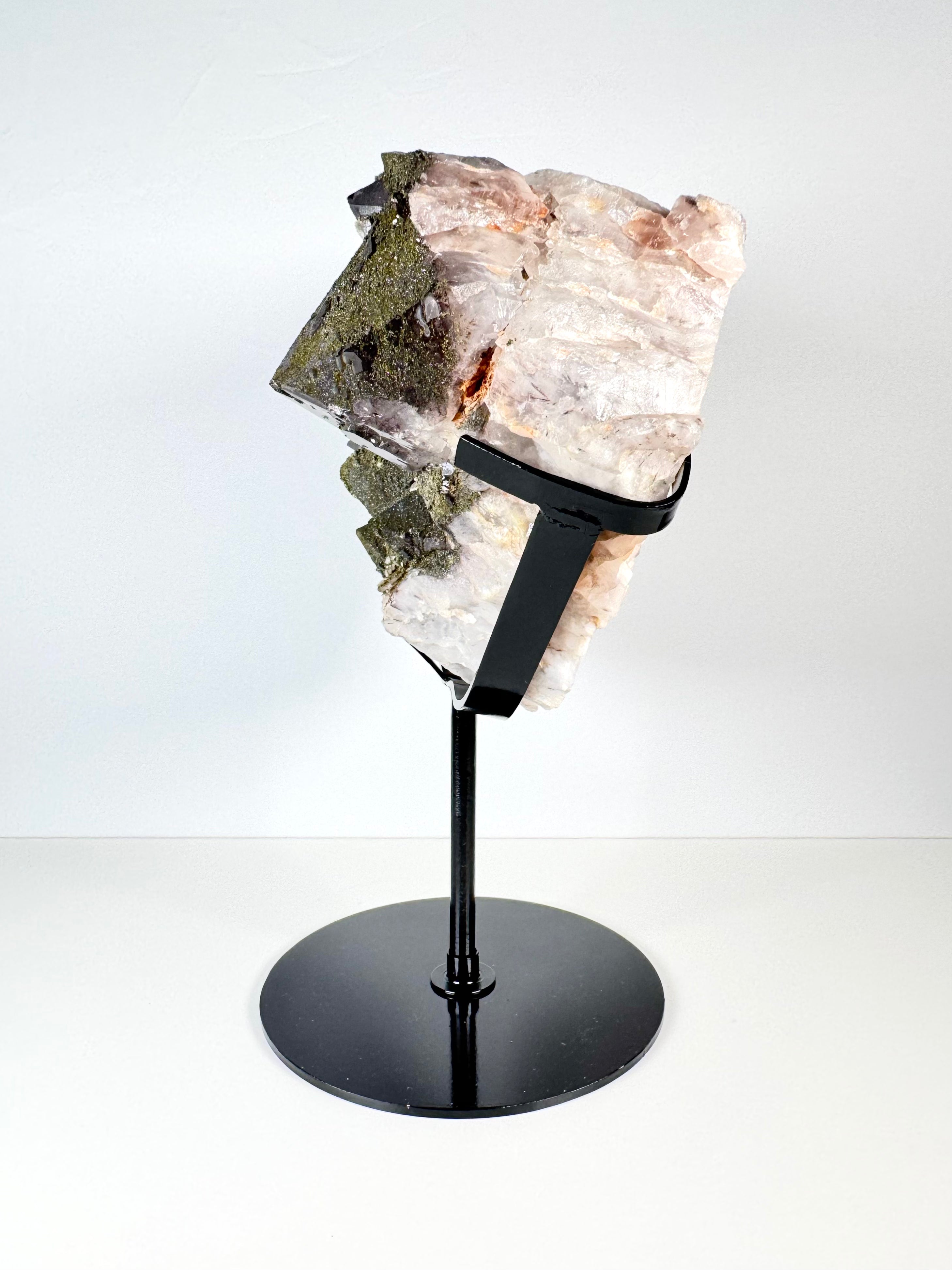 Epidote Veil Amethyst