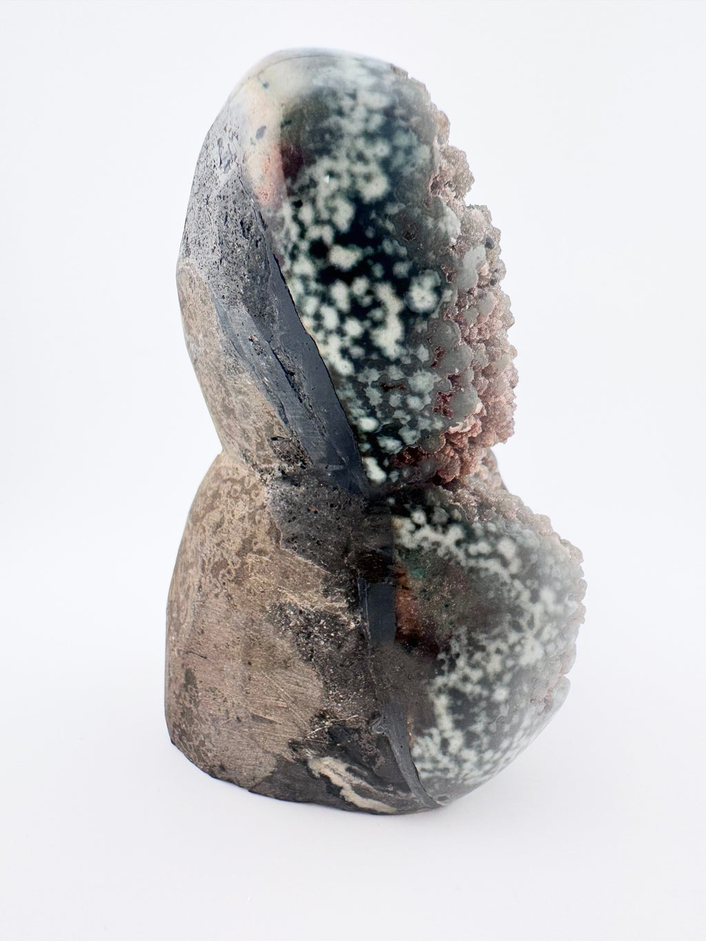 Green and Red Amethyst from Brazil