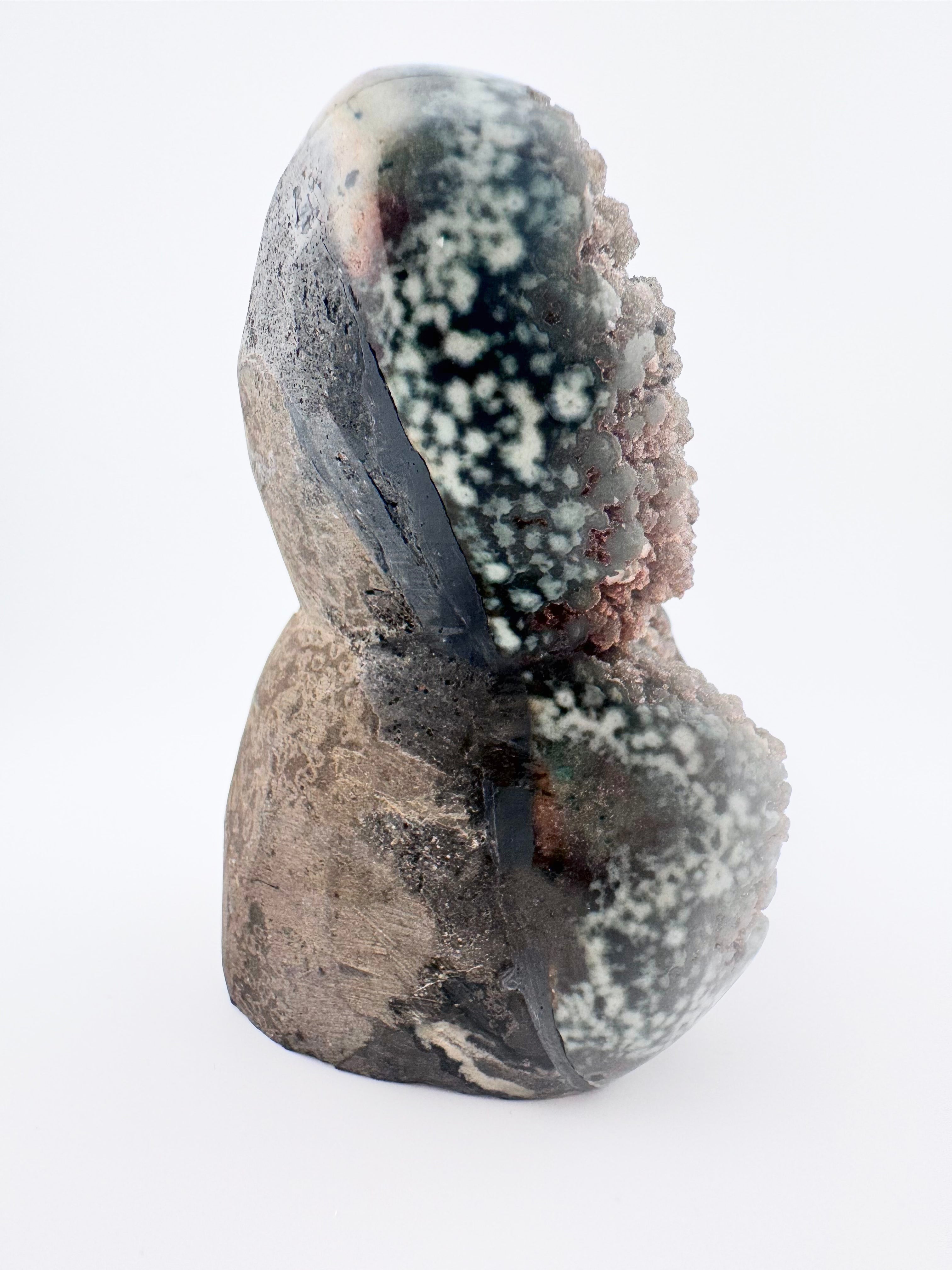 Green and Red Amethyst from Brazil