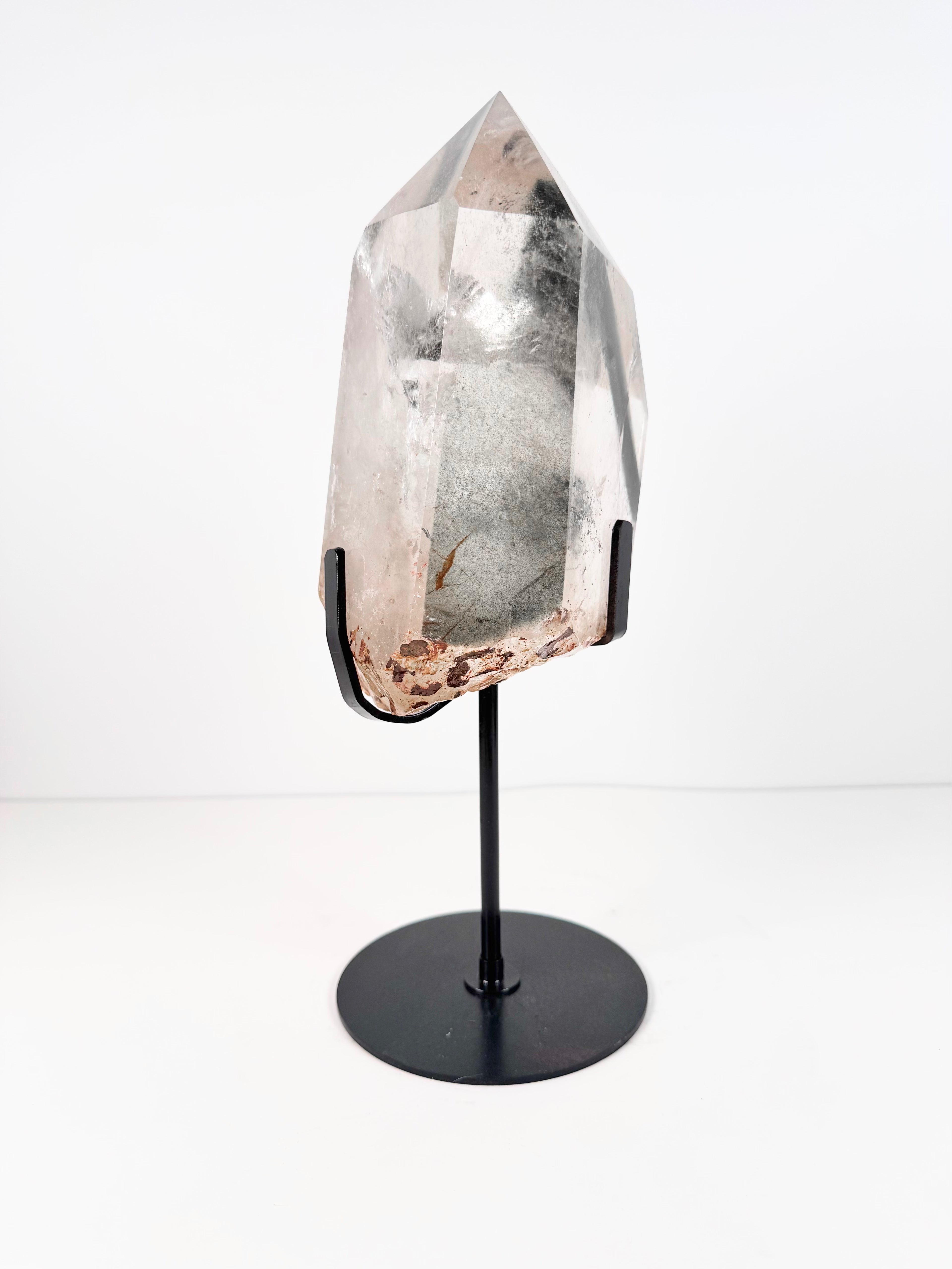 3kg Phantom Garden Quartz on Custom Stand