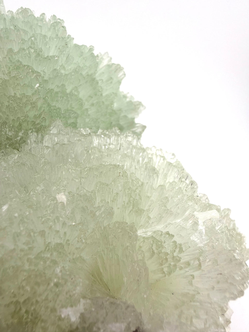 Radiating Green Aragonite