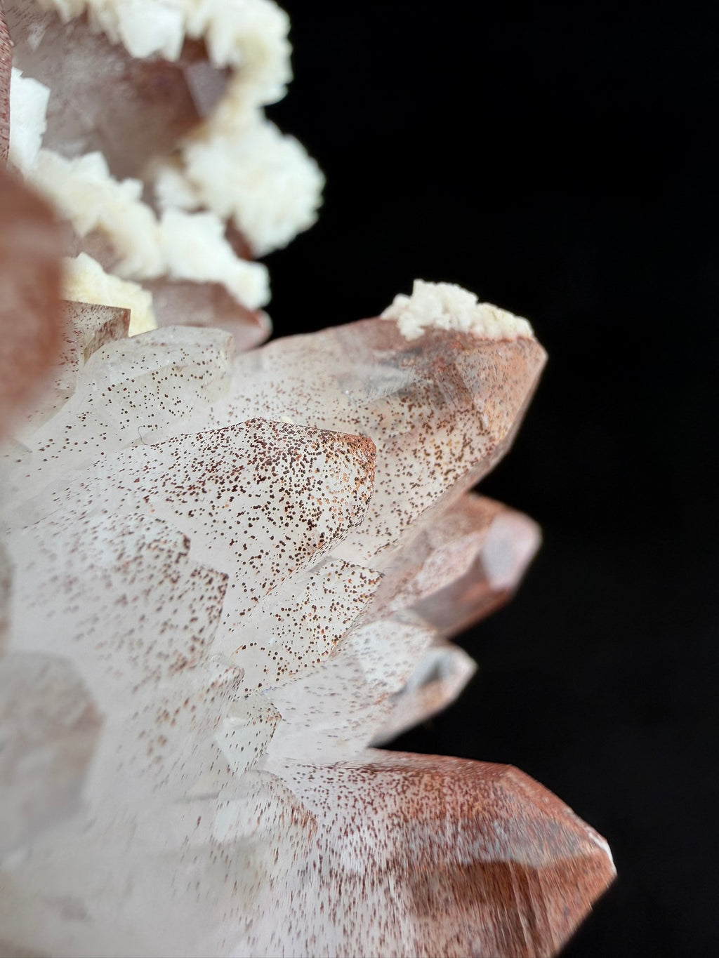 Strawberry Quartz with Dolomite & Pyrite – Jiangxi, China