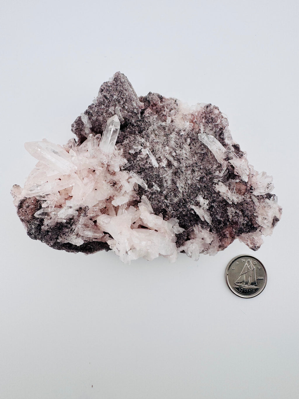 Pink Lemurian Cluster