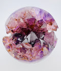 Golden Rutile Amethyst Sphere
