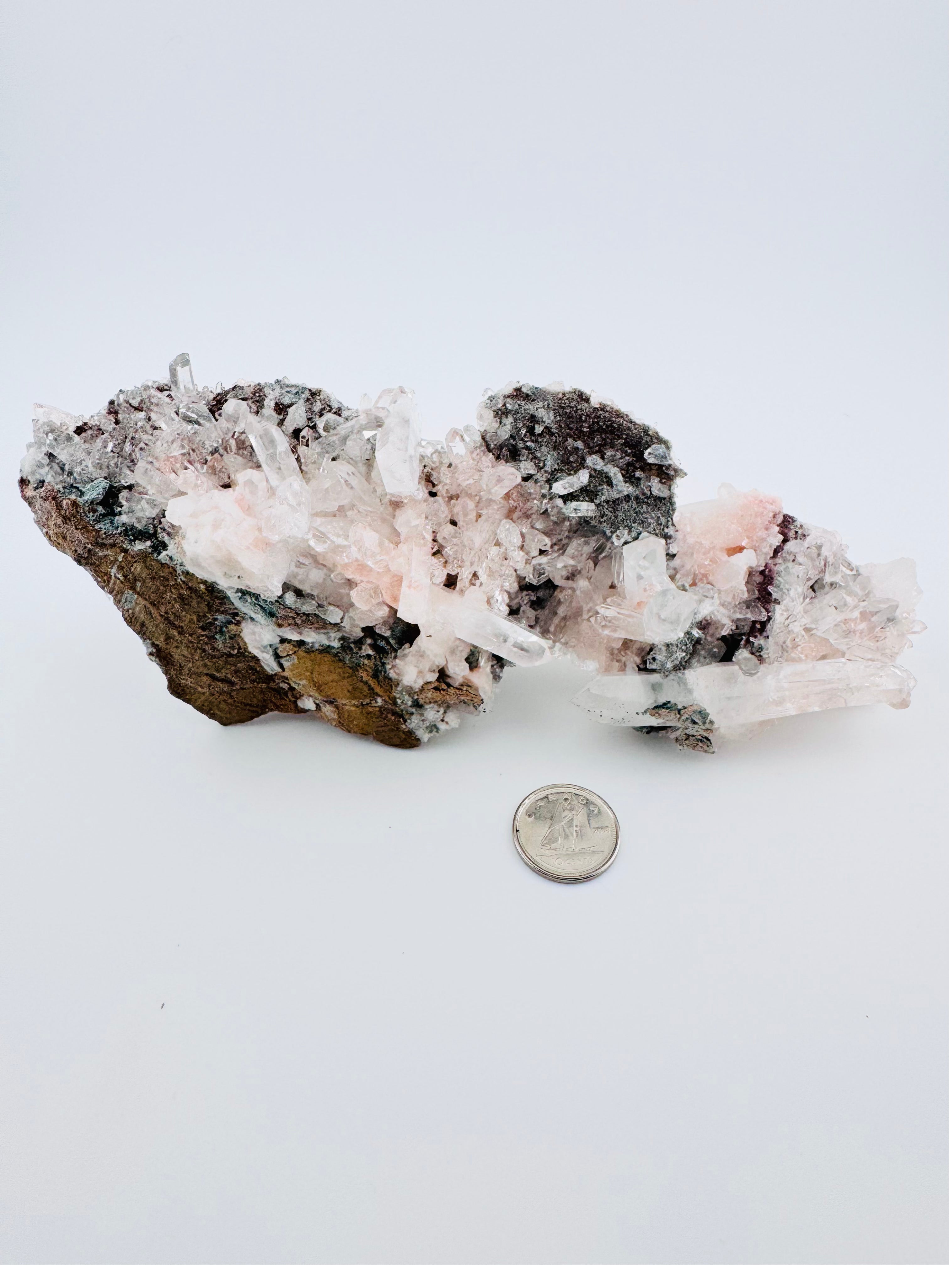 Pink Lemurian Cluster