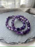 Purple Mica Bracelet