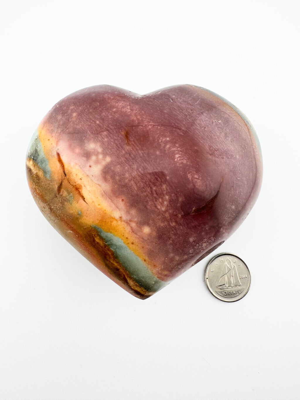 Polychrome Jasper Heart
