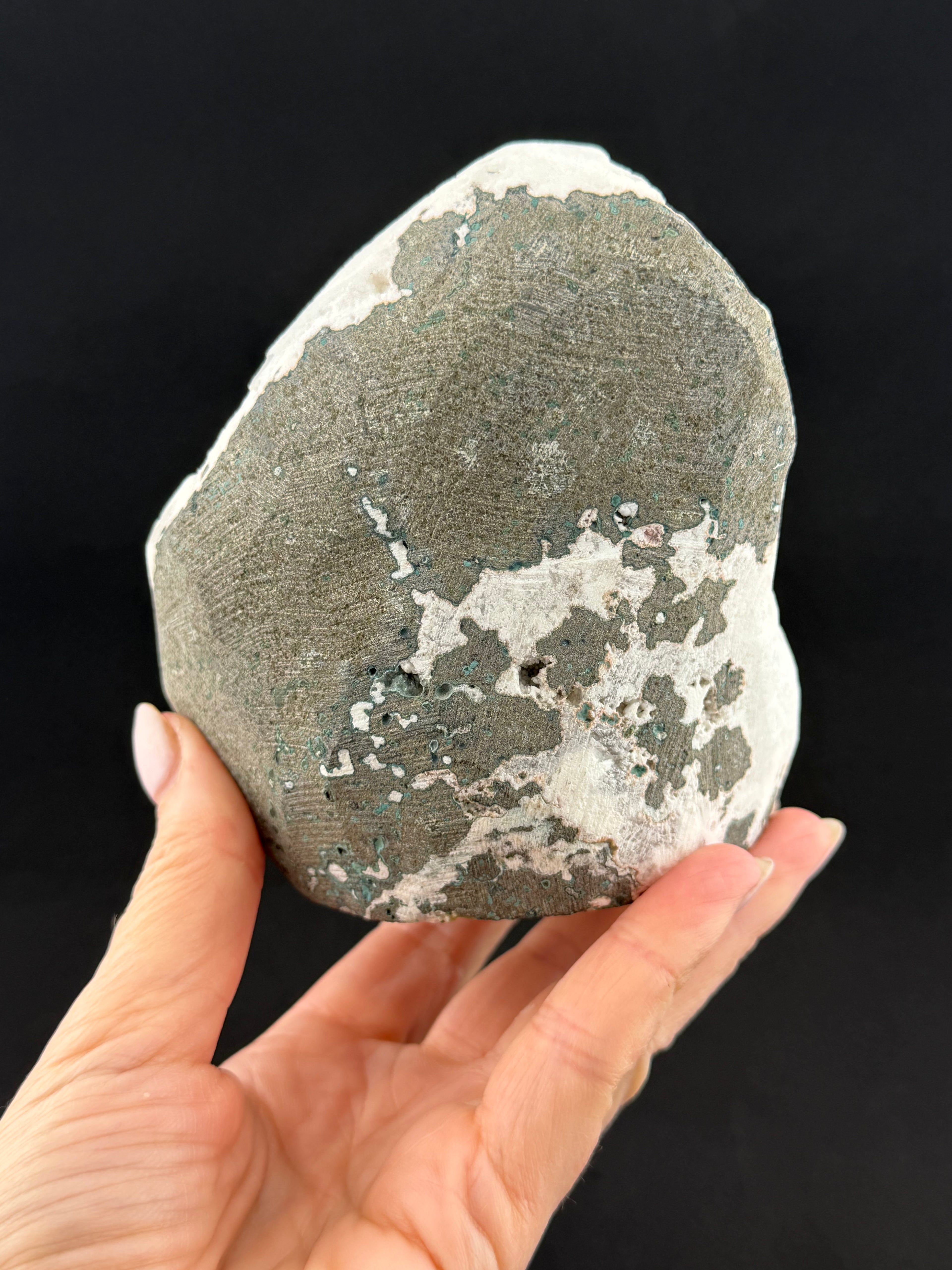 White Thomsonite with Clear Apophyllite – Jalgaon District, India