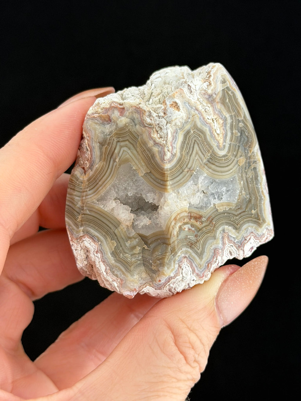 Pink Agate, Nova Scotia, Canada