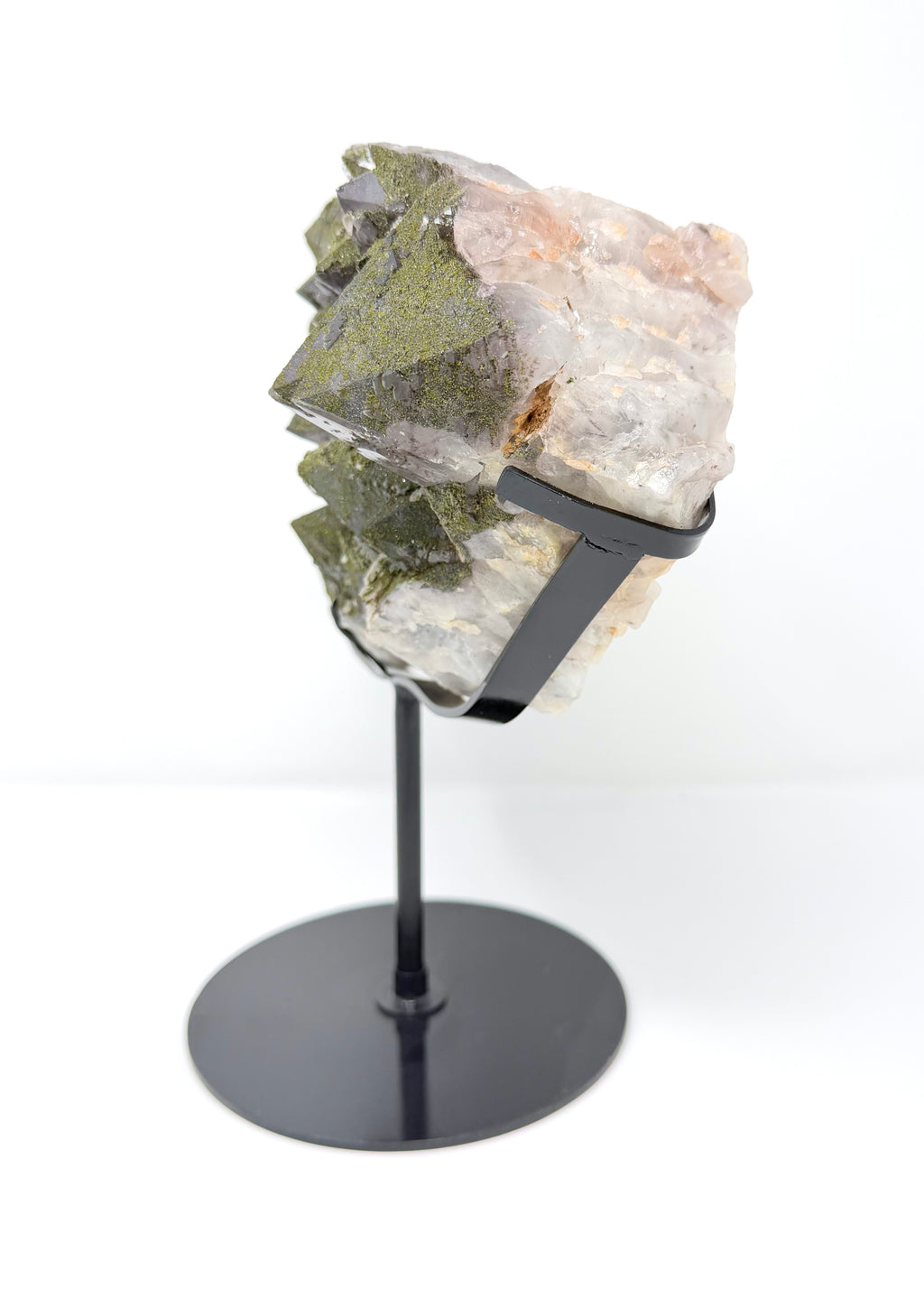 Epidote Veil Amethyst