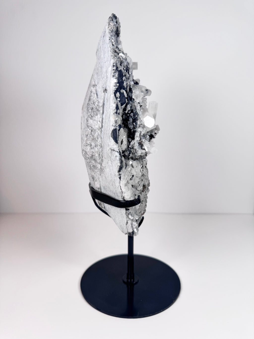 Columnar Calcite and Pyrite from Madagascar