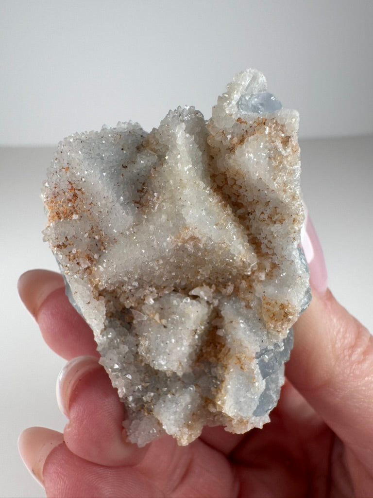 Blue Sugar Fluorite from Beijing